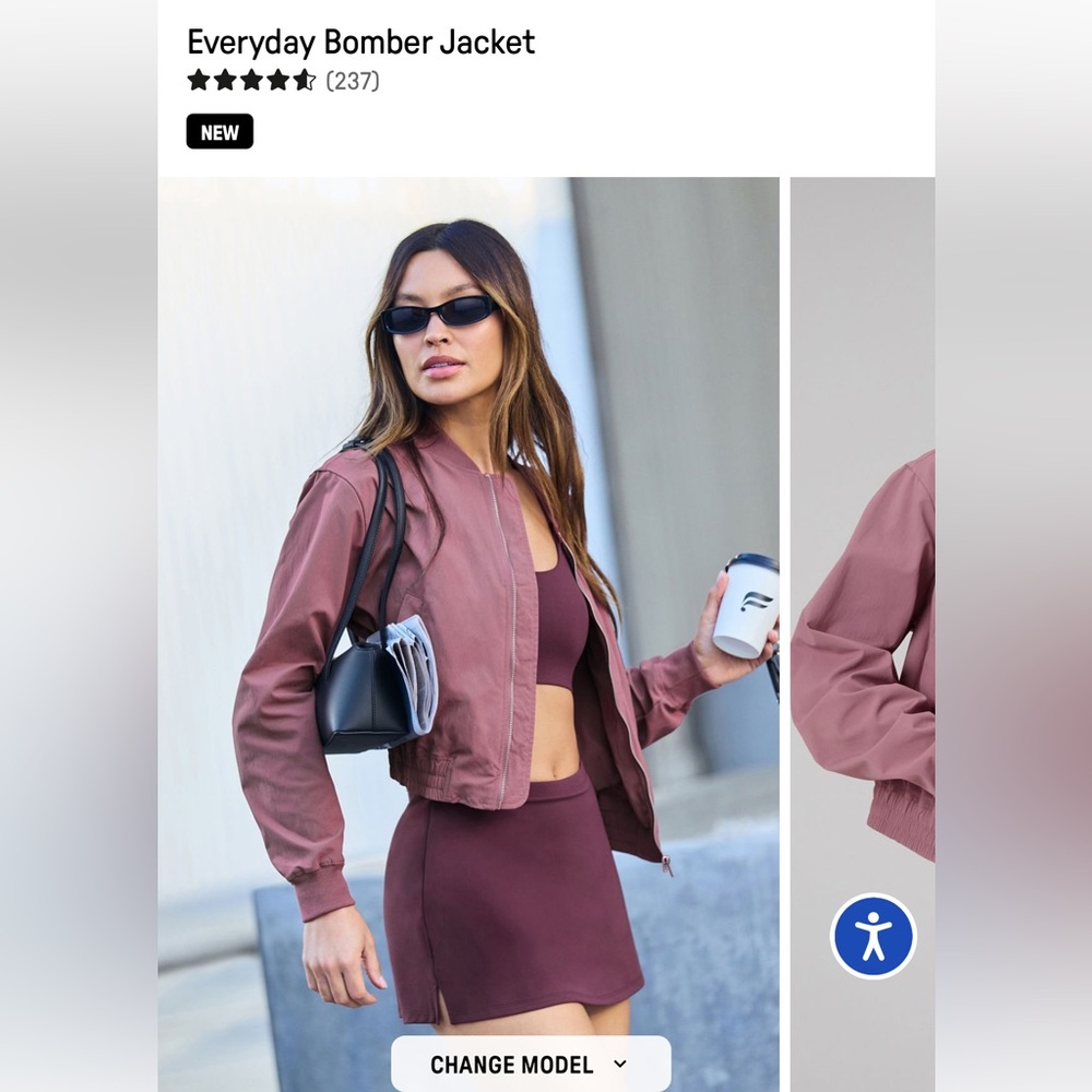 NWT BRAND NEW Everyday Bomber Jacket  MEDIUM